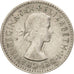 Australia, Elizabeth II, Threepence, 1957, Melbourne, EF(40-45), Silver, KM:57