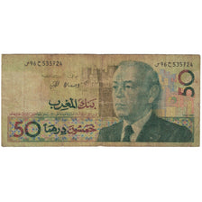 Billet, Maroc, 50 Dirhams, 1987, KM:64a, TB