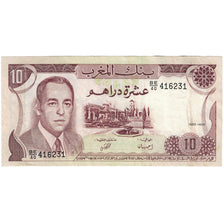 Banknote, Morocco, 10 Dirhams, 1985, Undated (1985), KM:57b, UNC(65-70)