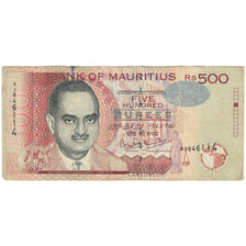 Billet, Maurice, 500 Rupees, 1999, KM:53, TB
