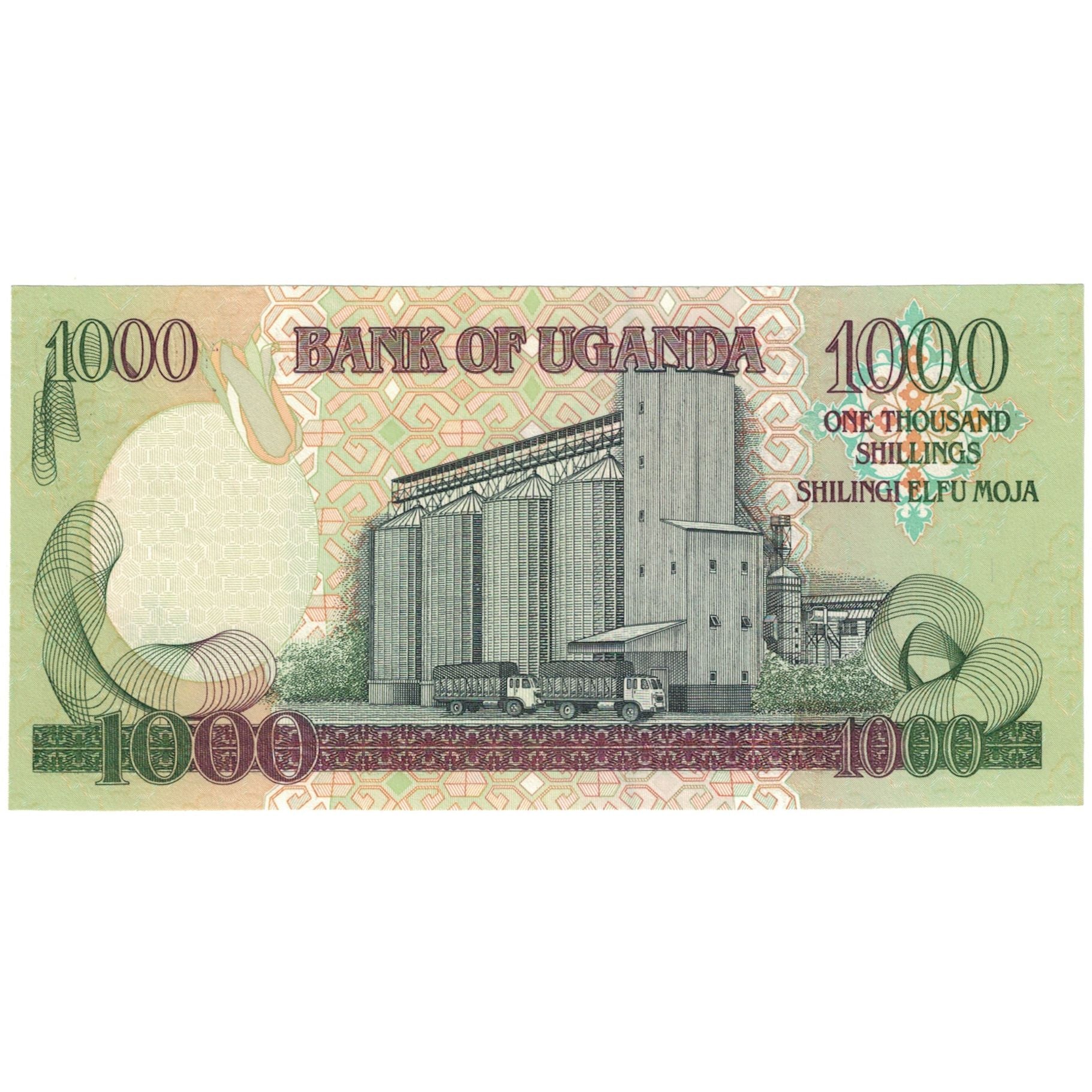 Banknote, Uganda, 1000 Shillings, 2009, KM:43b, UNC(65-70)