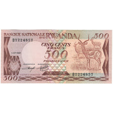 Banknote, Rwanda, 500 Francs, 1981, 1981-07-01, KM:16a, UNC(65-70)