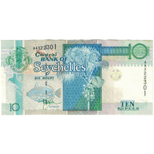 Banknote, Seychelles, 10 Rupees, KM:36a, EF(40-45)