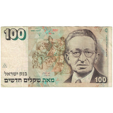 Banknote, Israel, 100 New Sheqalim, 1986, KM:56a, VF(30-35)