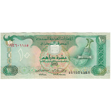 Banknote, United Arab Emirates, 10 Dirhams, KM:13b, AU(55-58)