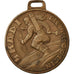 Germany, Medal, Skadi, Die Skigottin, MS(60-62), Bronze