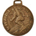 Deutschland, Medaille, Skadi, Die Skigottin, VZ+, Bronze