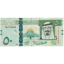 Banknote, Saudi Arabia, 50 Riyals, 2007, KM:35a, AU(55-58)