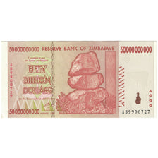 Banknote, Zimbabwe, 50 Billion Dollars, 2008, KM:87, UNC(65-70)
