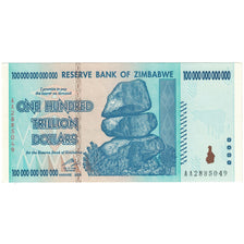Banconote, Zimbabwe, 100 Trillion Dollars, 2008, KM:91, FDS