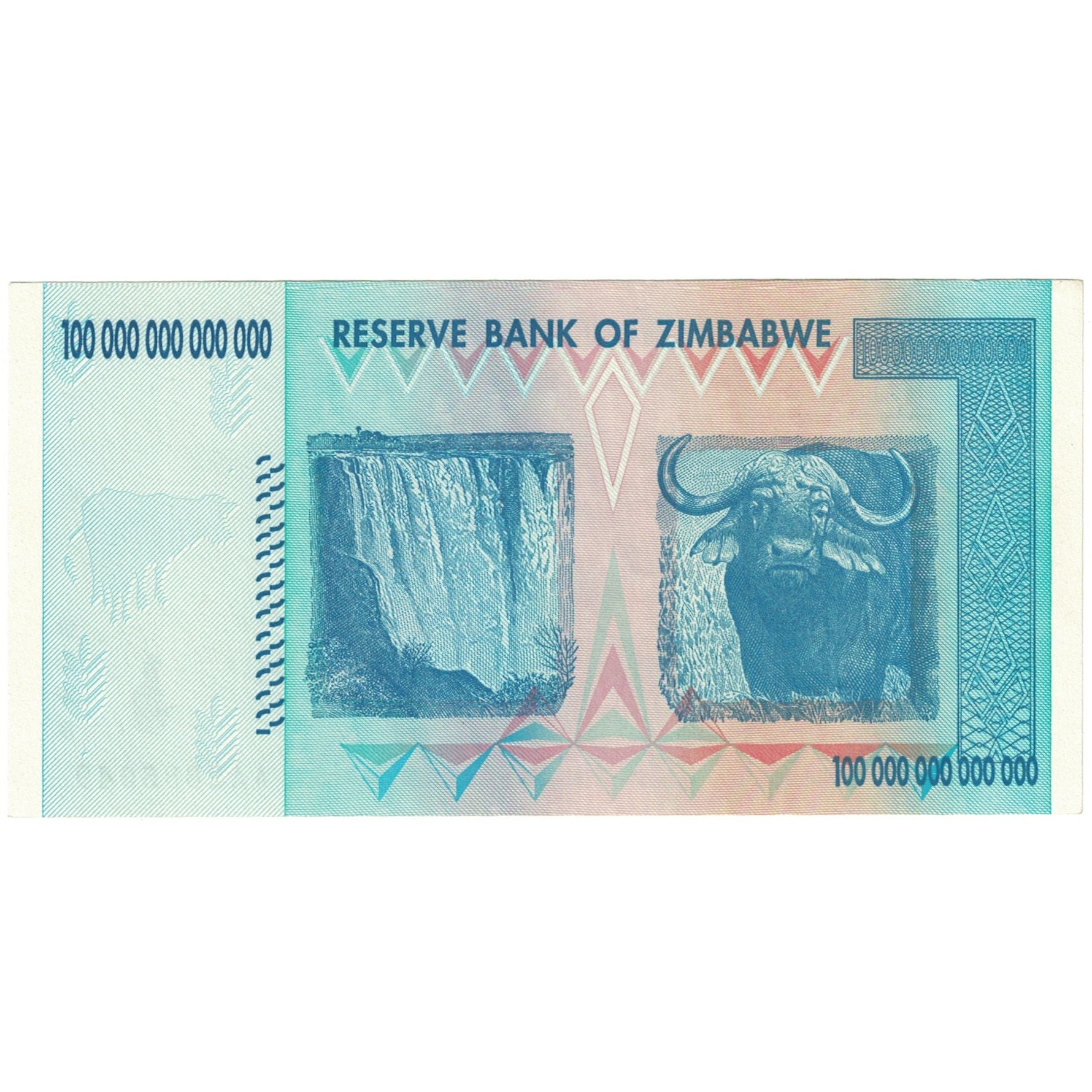 Banconote, Zimbabwe, 100 Trillion Dollars, 2008, KM:91, FDS