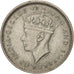 MALAYA, 10 Cents, 1945, AU(50-53), Silver, KM:4a