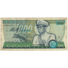 Billet, Zaïre, 1000 Zaïres, 1985, 1985-11-24, KM:31a, B+