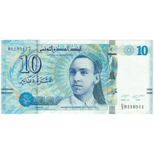 Banconote, Tunisia, 10 Dinars, 2013, 2013-03-20, KM:96, FDS