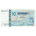 Banknot, Tunisia, 10 Dinars, KM:90, AU(55-58)