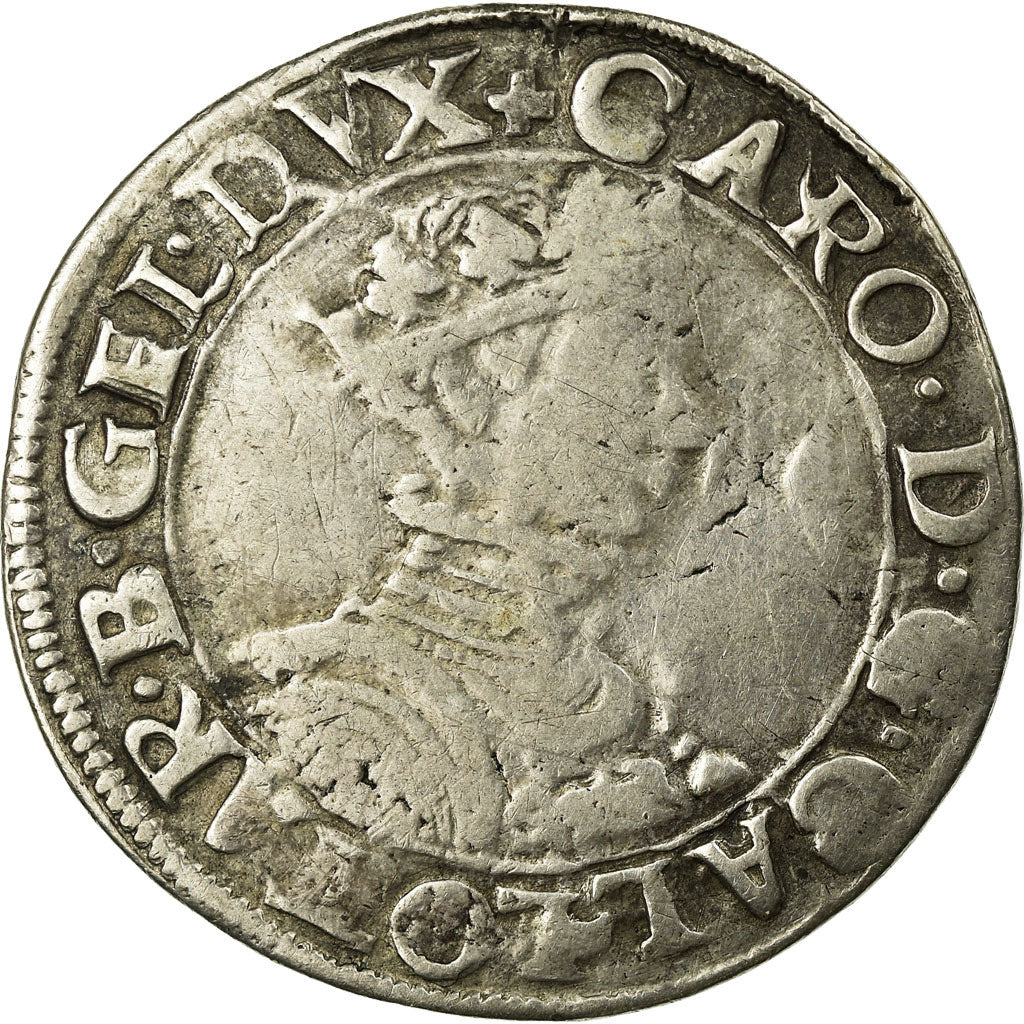 Moneda, ESTADOS FRANCESES, LORRAINE, Charles III, Teston, Teston, Nancy, BC+