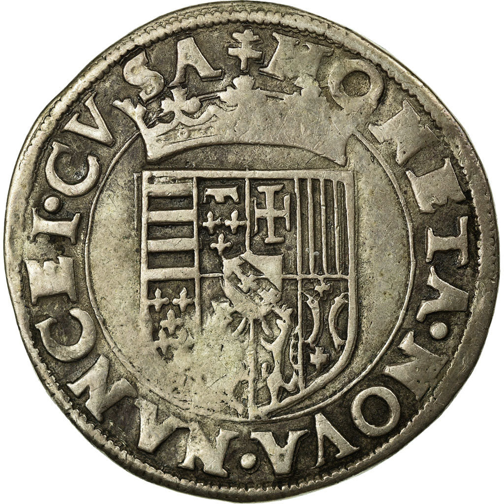 Moneda, ESTADOS FRANCESES, LORRAINE, Charles III, Teston, Teston, Nancy, BC+