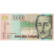 Banknote, Colombia, 2000 Pesos, 2006-11-10, KM:457d, UNC(65-70)