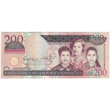 Banknote, Dominican Republic, 200 Pesos Oro, 2007, KM:178, AU(55-58)