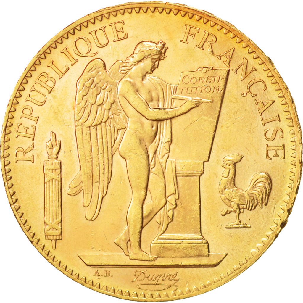 France, Génie, 100 Francs, 1904, Paris, SUP, Or, KM:832, Gadoury:1137