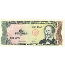 Banknote, Dominican Republic, 1 Peso Oro, 1988, KM:126a, AU(55-58)