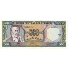 Banknote, Ecuador, 500 Sucres, 1988-06-08, KM:124Aa, AU(55-58)