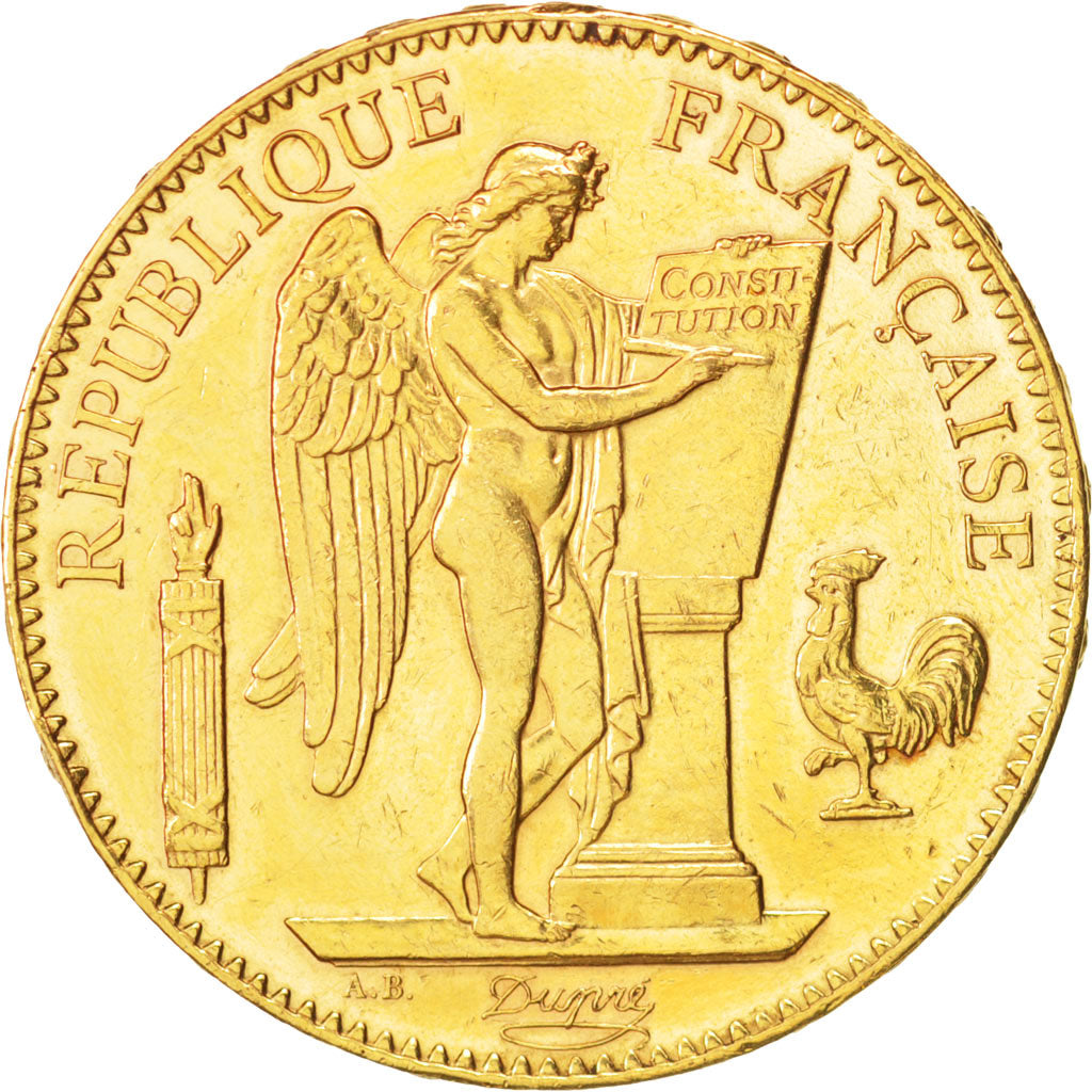 France, Génie, 100 Francs, 1901, Paris, TTB+, Or, KM:832, Gadoury:1137