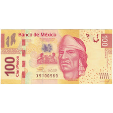 Banknote, Mexico, 100 Pesos, 2009, 2009-04-23, KM:124c, AU(55-58)