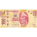 Banknote, Mexico, 100 Pesos, 2009, 2009-04-23, KM:124c, AU(55-58)
