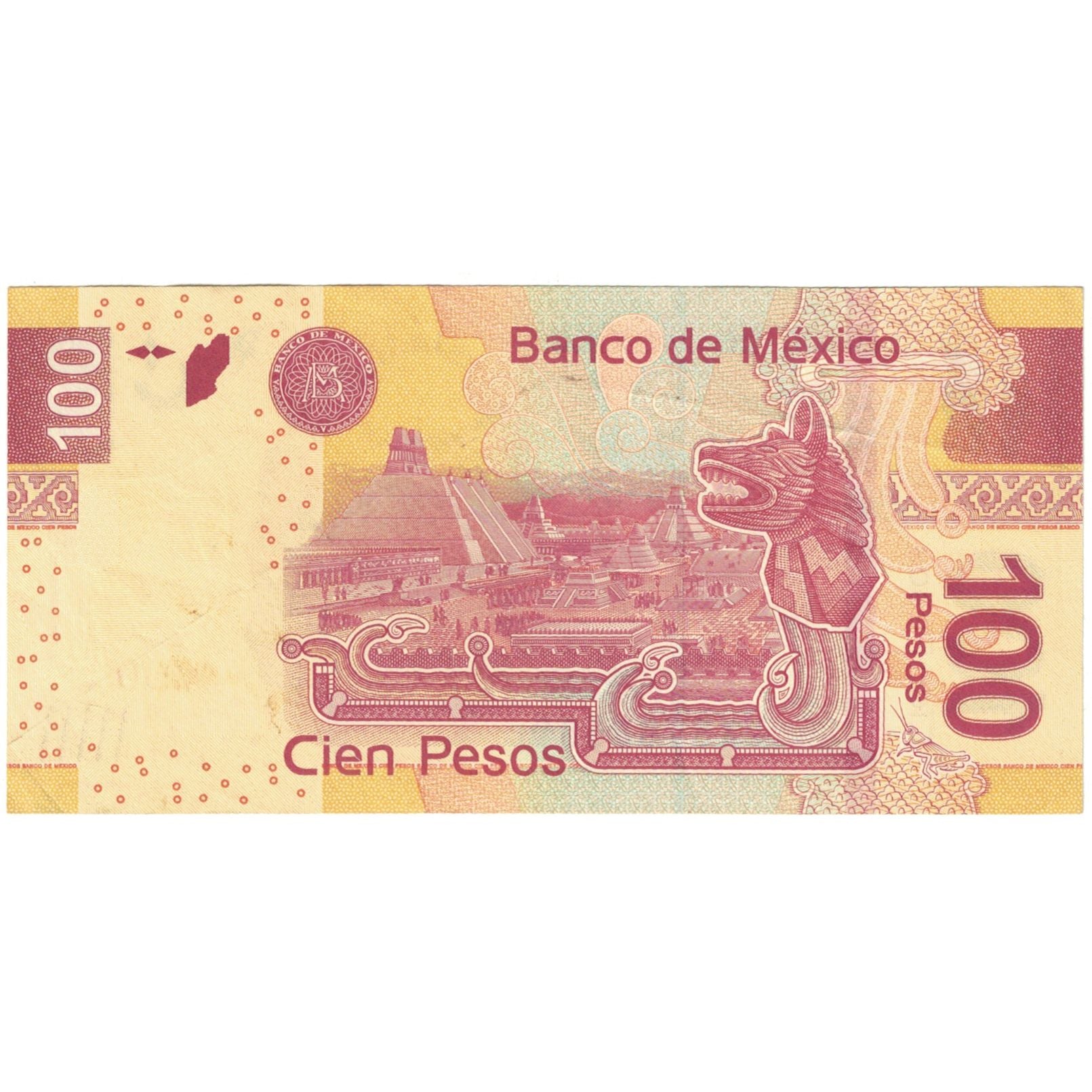 Banknote, Mexico, 100 Pesos, 2009, 2009-04-23, KM:124c, AU(55-58)