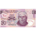 Billete, 50 Pesos, 2009, México, 2009-04-23, KM:123l, UNC