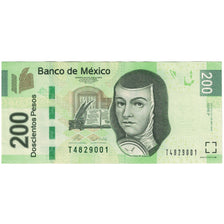 Banknote, Mexico, 200 Pesos, 2008, 2008-04-28, KM:125a, EF(40-45)
