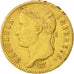 France, 20 Francs, 1813, Paris, EF(40-45), Gold, KM:695.1, Gadoury:1025