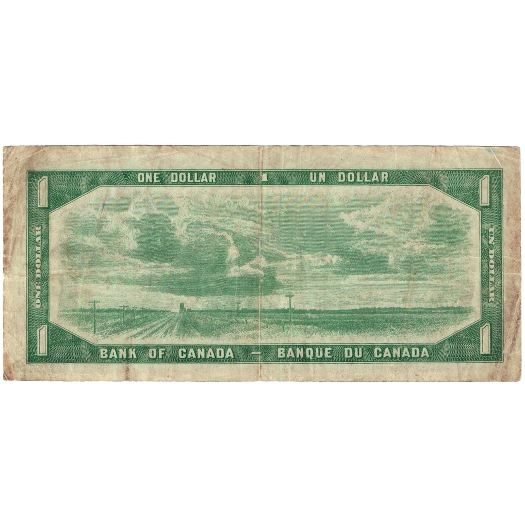 Banknote, Canada, 1 Dollar, 1954, KM:74a, VF(20-25)