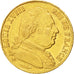 Francia, Louis XVIII, 20 Francs, 1814, Paris, MBC+, Oro, KM:706.1