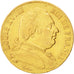 Francia, Louis XVIII, 20 Francs, 1815, Paris, MBC, Oro, KM:706.1