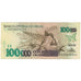 Banknote, Brazil, 100,000 Cruzeiros, Undated (1992), KM:235a, EF(40-45)