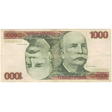 Banconote, Brasile, 1000 Cruzeiros, 1976, KM:197c, MB