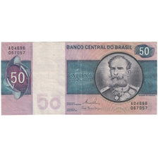 Billet, Brésil, 50 Cruzeiros, 1980, 1980, KM:194c, TTB