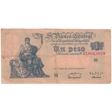 Banknote, Argentina, 1 Peso, 1947-03-27, KM:257, EF(40-45)