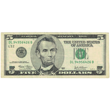 Banknote, United States, Five Dollars, 2003, KM:4689, EF(40-45)