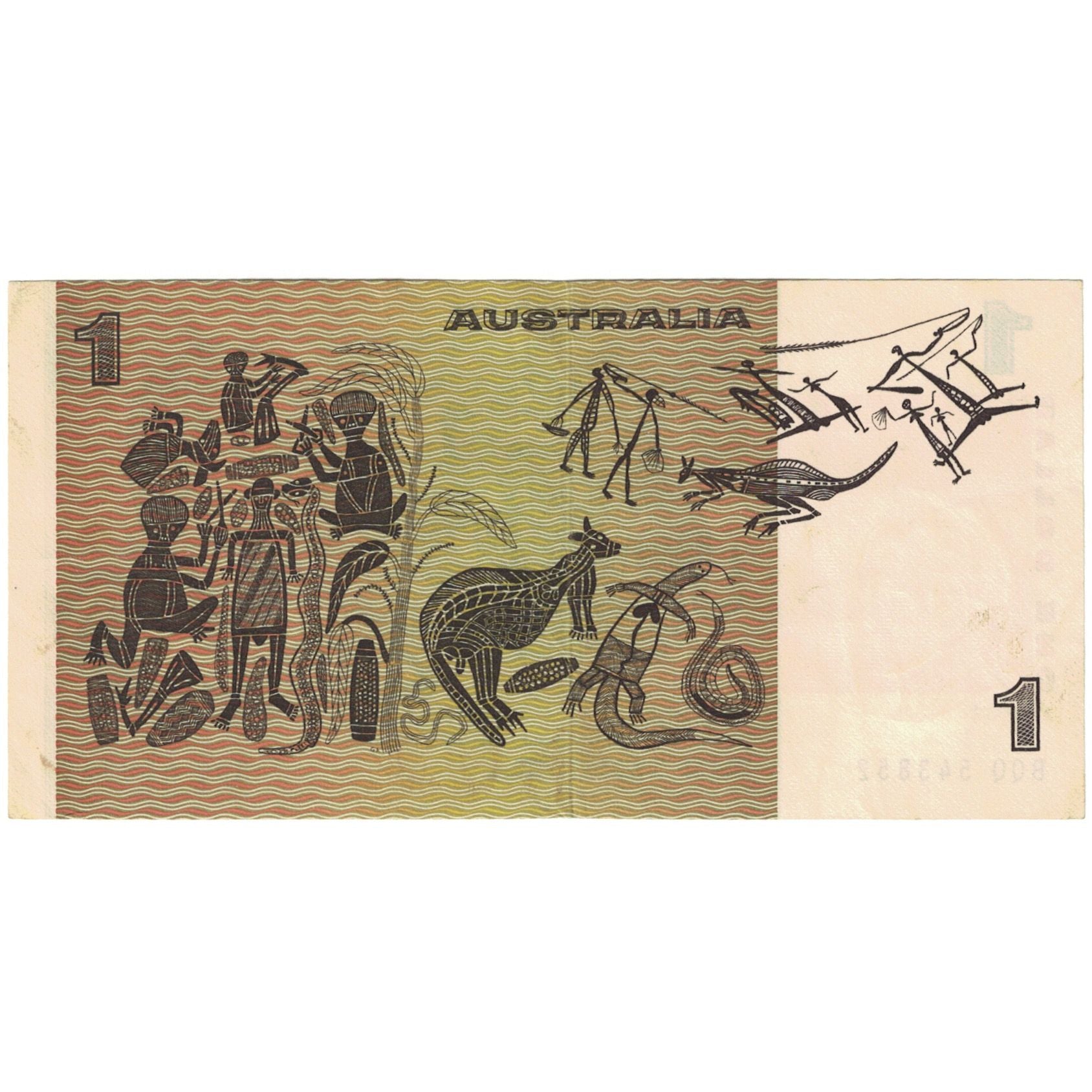 Banknote, Australia, 1 Dollar, KM:42c, EF(40-45)