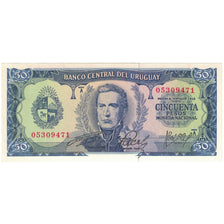 Banknote, Uruguay, 50 Pesos, Undated (1967), KM:46a, UNC(65-70)
