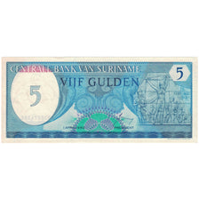 Biljet, Suriname, 5 Gulden, 1982, 1982-04-01, KM:125, NIEUW