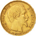 Francia, 20 Francs, 1852, Paris, BB, Oro, KM:774, Gadoury:1061