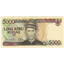 Banknote, Indonesia, 5000 Rupiah, 1986, KM:125a, EF(40-45)