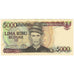 Banknote, Indonesia, 5000 Rupiah, 1986, KM:125a, EF(40-45)