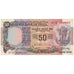 Geldschein, India, 50 Rupees, KM:84c, SS+