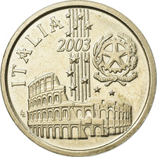 Italy, Token, L'Europe, Politics, Society, War, 2003, MS(63), Copper-nickel