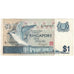 Banknote, Singapore, 1 Dollar, Undated (1976), KM:9, EF(40-45)